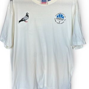 Staple x Oklahoma City Thunder OKC Graphic Tee – White | Size 2XL | NBA Collab